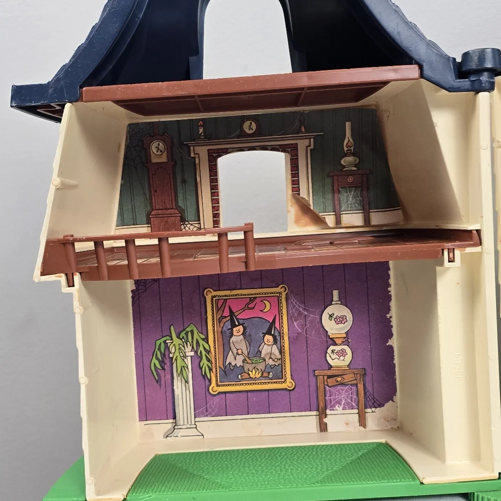 Vintage Hasbro Weebles Wobble 1976 Haunted House Beware Of Ghosts Rare